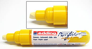 Acrylmarker Edding 5000 5-10mm verkehrs-gelb
